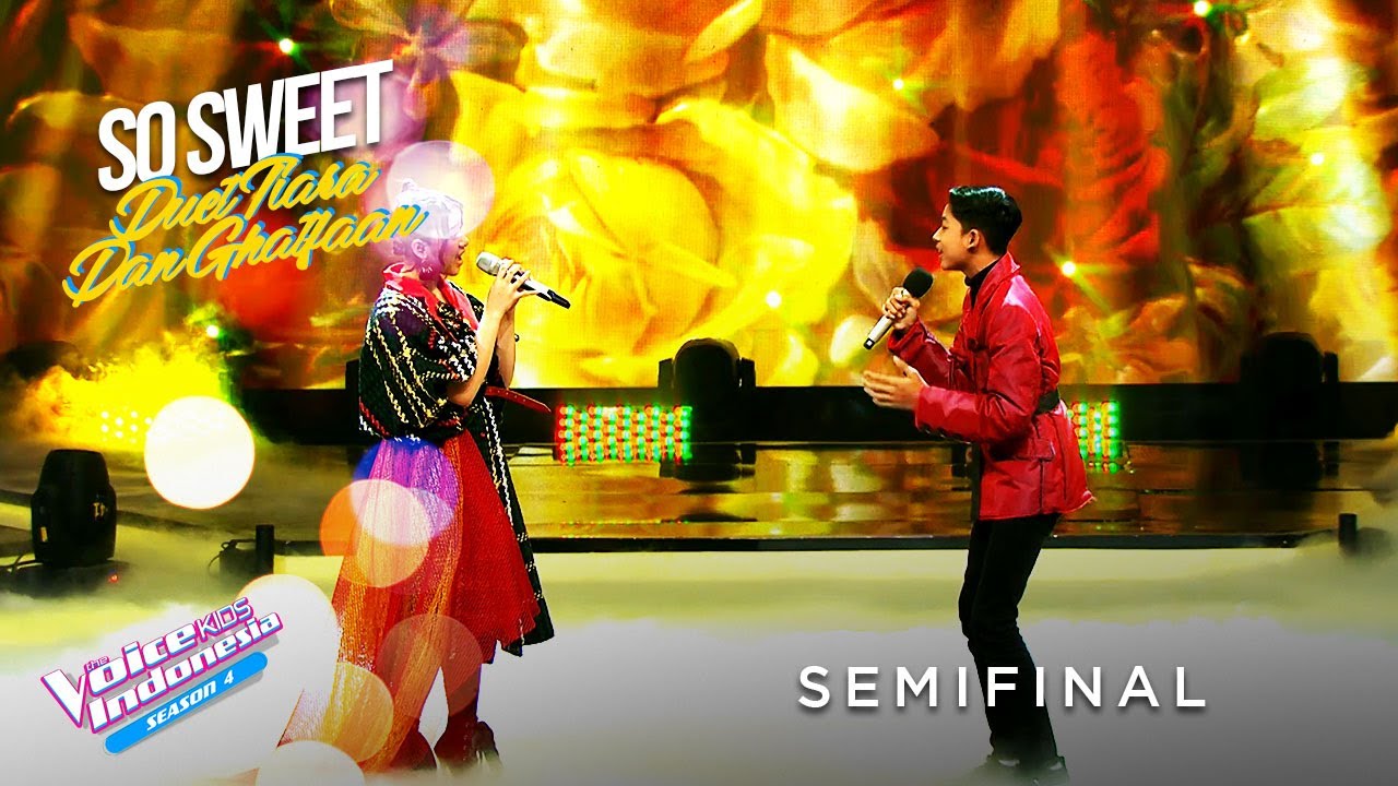 Tiara & Ghatfaan - Tanpa Batas Waktu | Semifinal | The Voice Kids Indonesia Season 4 GTV 2021