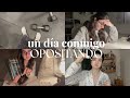 study vlog 📔 día productivo, mi rutina de noche, gym y actualización lectora