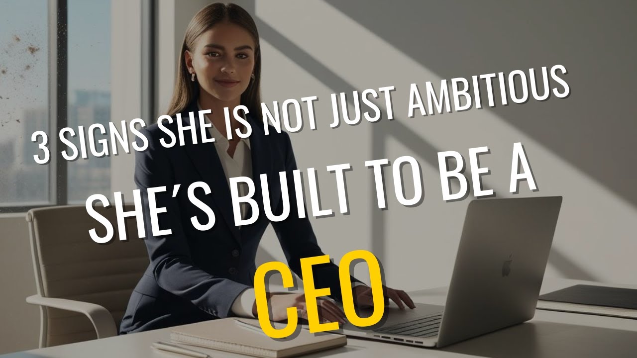 3 signs YOU are meant to be a CEO