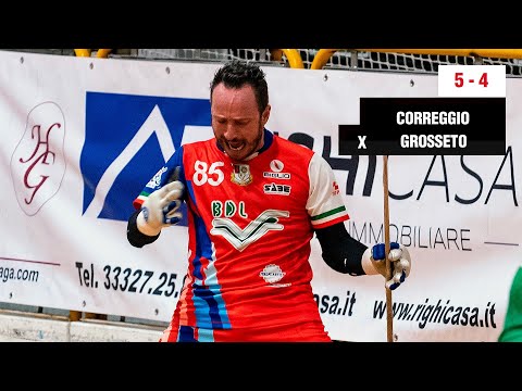 Highlights Correggio vs Grosseto (hat-trick de Mirko Bertolucci)