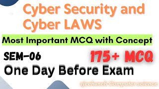 175 Most Important Question of Cyber Security and Cyber Laws