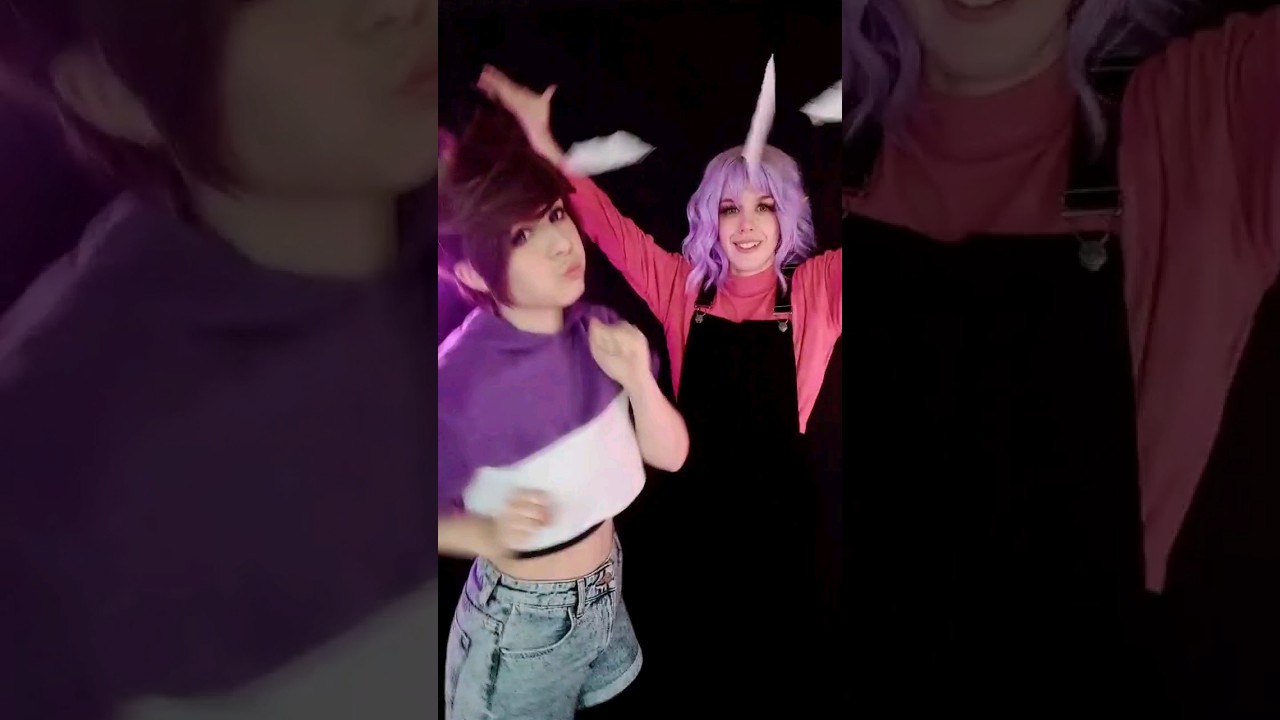 Luz Noceda & Amity Blight cosplay from The Owl House 🦉 #theowlhouse