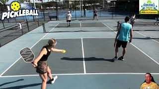 Pickleball 5 Mike Sarah vs Chris G Patrick HCC DUPR Games