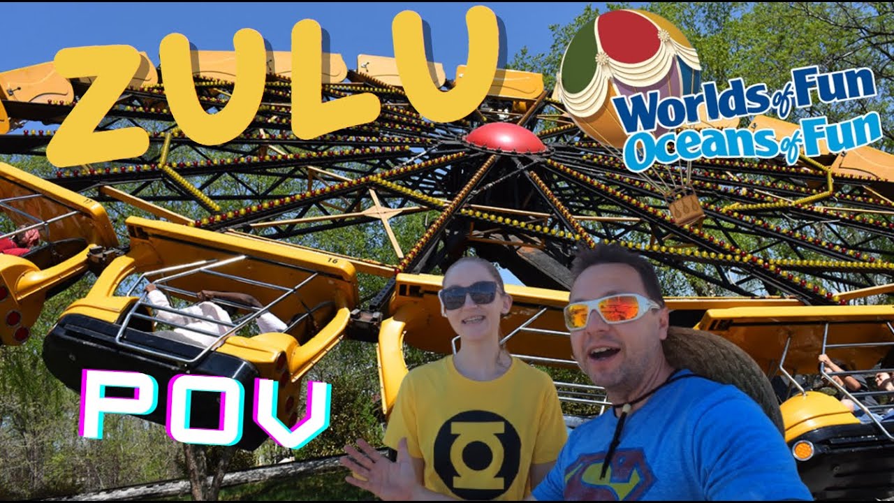 Zulu at Worlds of Fun POV Ride and Review High Speed Circular ...