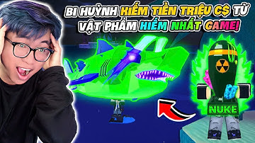 BI HUỲNH DÙNG NUKE HẠT NHÂN 0,002% CỰC HIẾM CÂU MEGALODON PHÓNG XẠ TRONG FISCH