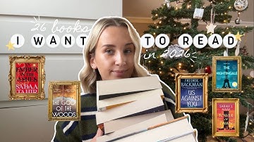 26 books i want to read in 2026 💌✨🎀 | bookmas day 8