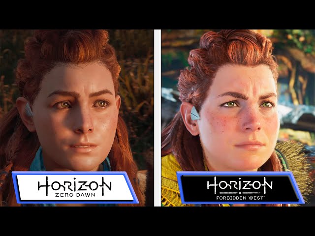 Horizon Zero Dawn 2015 vs Horizon Zero Dawn 2 Forbidden West 2020