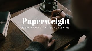 Paperweight Song by Joshua Radin and Schuyler Fisk | Dear john lyrics video