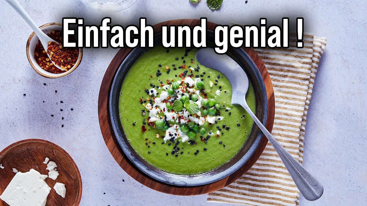 Diese Geschmacks-Kombination ist der Wahnsinn! (Erbsensuppe Rezept)