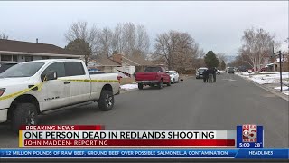 Shooting in Redlands