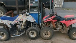LTZ 250 ride with TRX 250EX