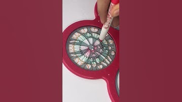 Relaxation Comes to Life in Every Spin: Mesmerizing ASMR Art. #art #asmr #spirograph #shorts #usa
