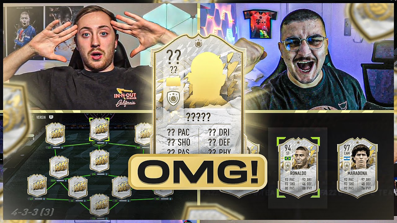 FIFA 22: OMG! RANDOM PRIME/MID ICON PICK Squad Builder Battle🤩☠️🔥