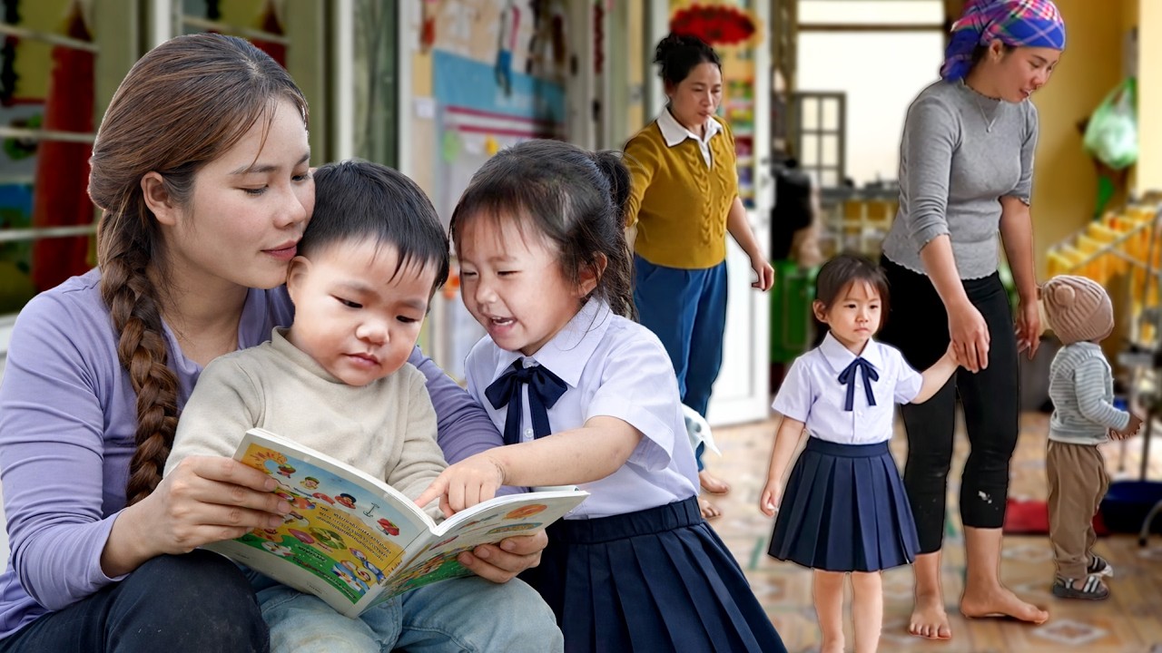 Memasak 100Kg Telur Goreng Sambil Anak-Anak Fokus Belajar