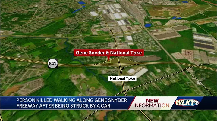 Man hit  by 2 vehicles and killed on Gene Snyder Freeway has been identified