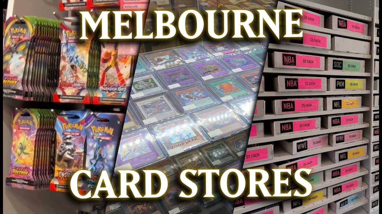 The BEST Card Stores in MELBOURNE! Pokemon, YuGiOh, Sports and More!