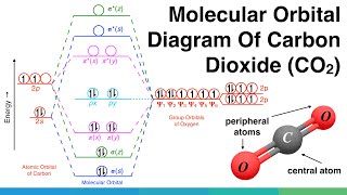 Molecular Orbital Diagram of Polyatomic CO2 Molecules - Chemical Bonding & Molecular Structures screenshot 4