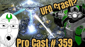 👽UFO Crash?👽 Supreme Commander 2 Pro Cast # 359 1v1 on Open Palms - Steal Speaks