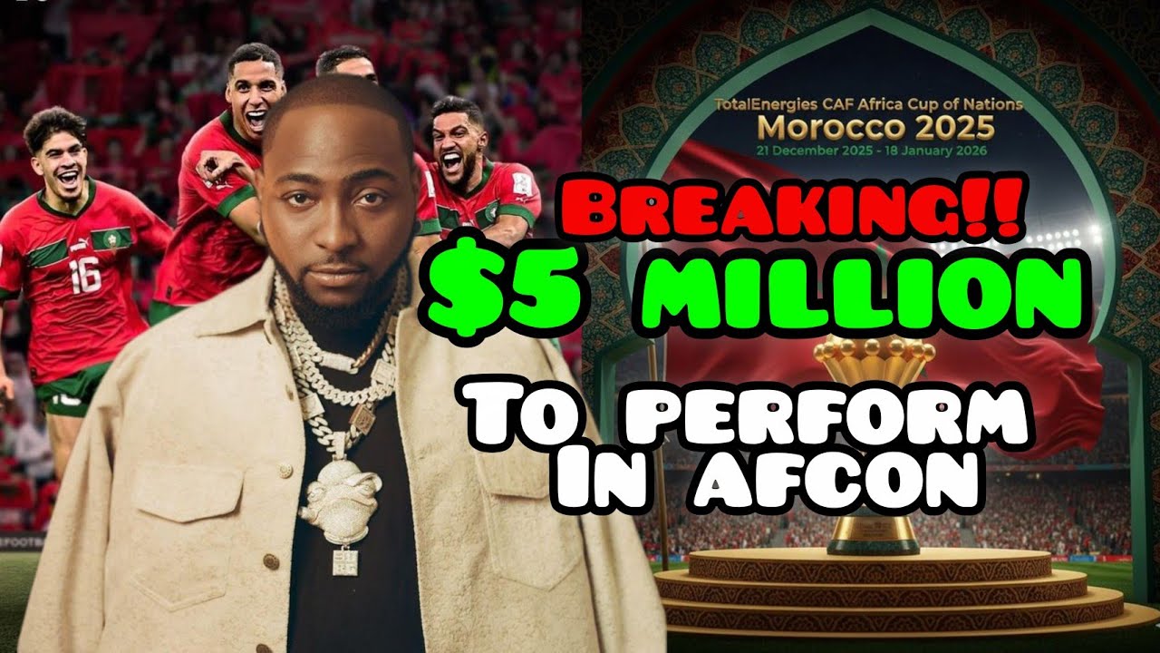 Организаторы Кубка африканских наций заплатили Давидо 5 миллионов долларов за выступление на цере...