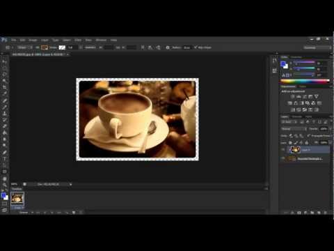 درس عمل الصورة بزوايا منحنية 