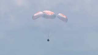 SpaceX Dragon Endeavour Splashdown in 4K