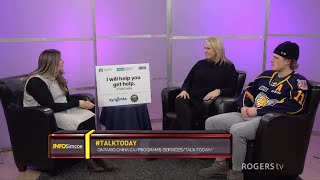 INFO Simcoe | Talk Today Event with CMHA - Simcoe County and Barrie Colts | Rogers tv
