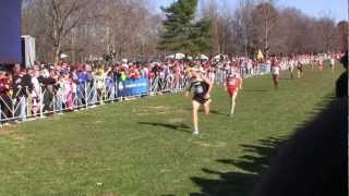 Mens 10k Finish, 2012 NCAA DI XC Nationals