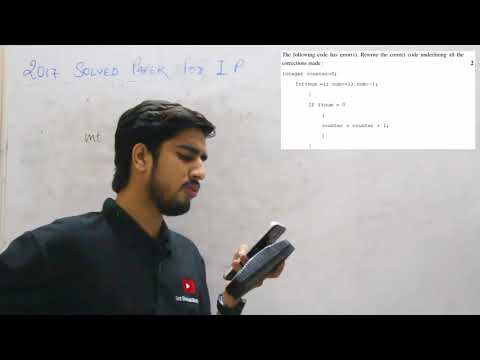 Information Practices  CBSE Board paper 2017 Part 4 Solved by Tech Shubham