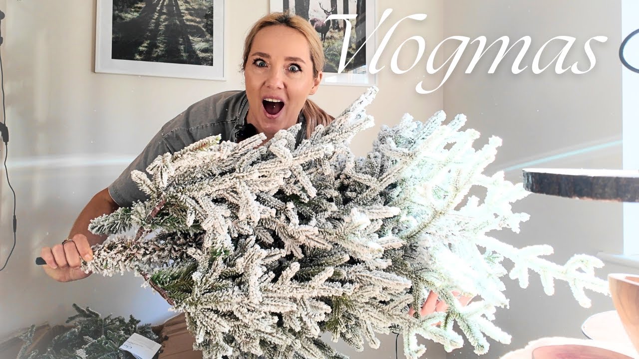 MAM NAJPIĘKNIEJSZĄ ŚNIEŻNĄ CHOINKĘ 🌲
