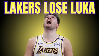 Lakers Without Luka For Atleast A Week