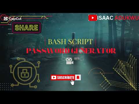 Password Generator | Bash script | Kali linux | Cyber security Practice