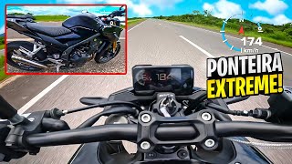 COLOQUEI UM PONTEIRA NA CB 500F - DEU DIFERENÇA? MELHOROU O DESEMPENHO? DESCUBRAM SE VALE A PENA.