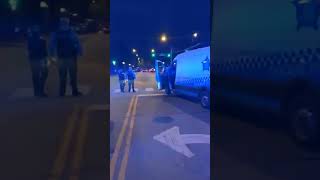 Driver Plows Into Officers During Chicago ‘Teen Takeover’ Chaos #shorts