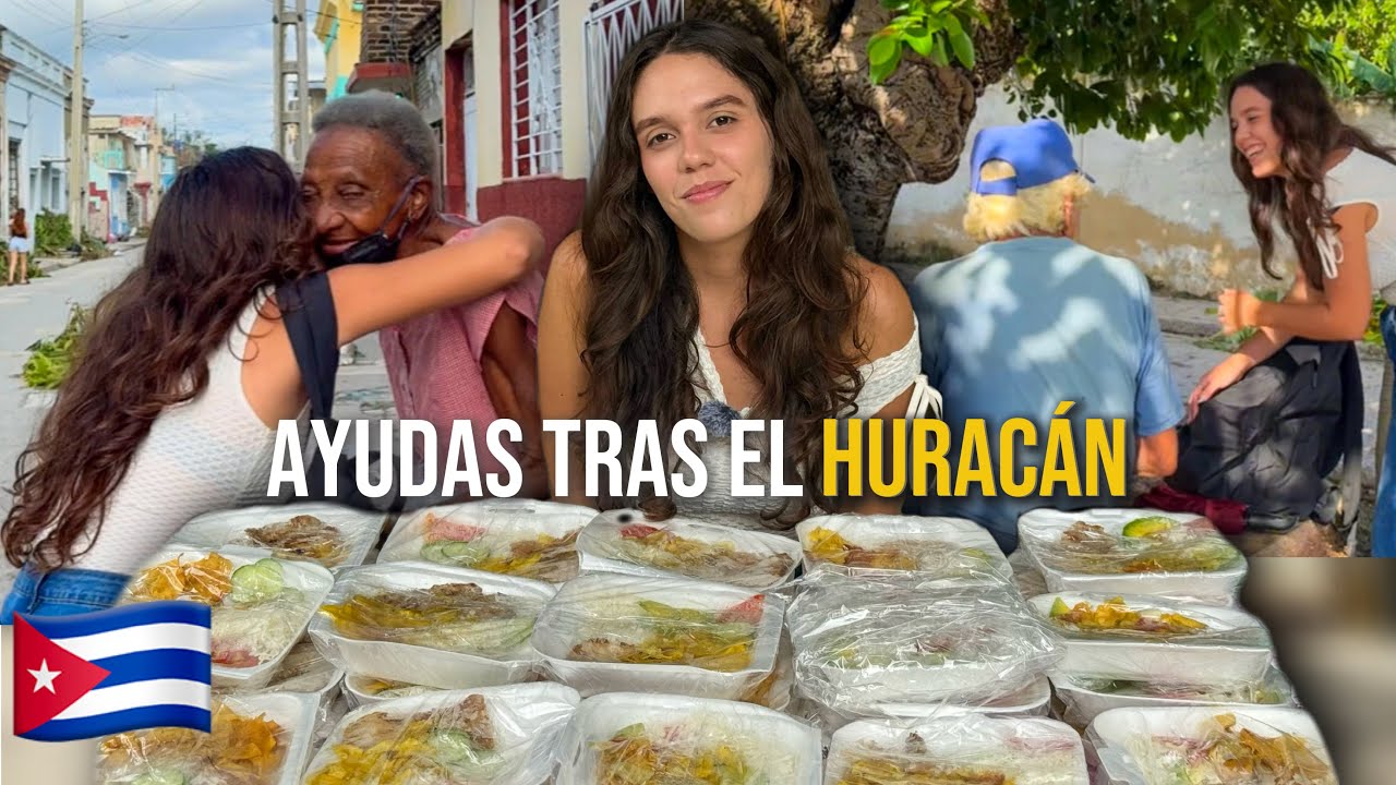 Repartí 40 comidas después del Huracán MELISSA| así está Holguín CUBA HOY