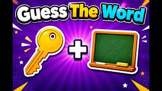Guess The Word By Emoji! 🧠🤔 Popular Words Puzzle 2026 screenshot 1