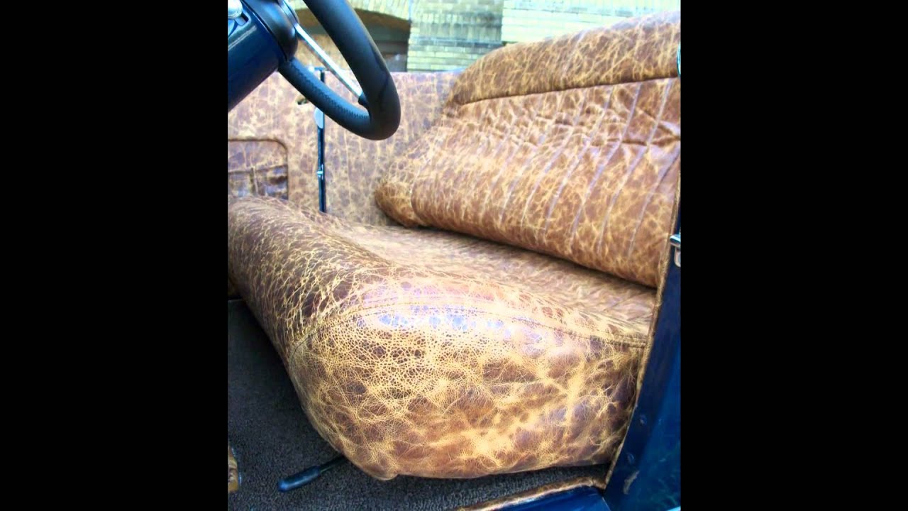 1929 Ford Roadster Custom Interior by No Joke