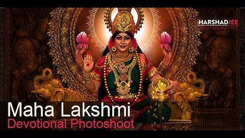 Maha Lakshmi Alangaram | Harshadjee Studio | Devotional Photoshoot | ✆ 7305534201