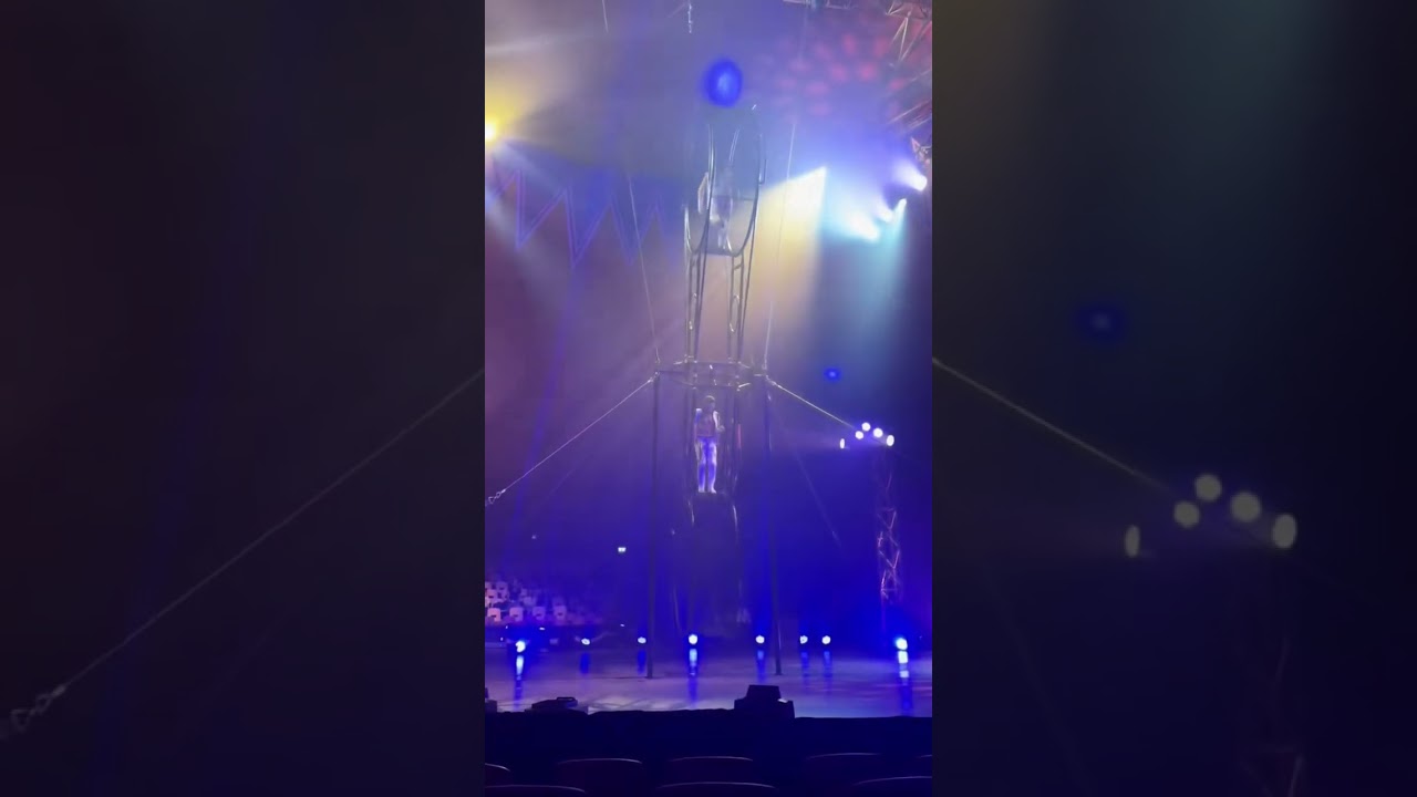 Circus Berlin circus vegas acrobatics wheel of death stunt men 2025 Twickenham