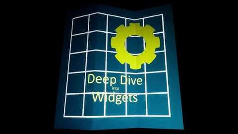 Temaran Widgets - Deep Dive - Widget Construction