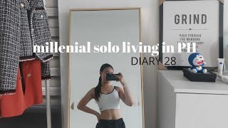 VLOG #28 MILLENIAL SOLO LIVING | Hakot Day for my New Apartment (Living Alone UPDATE)