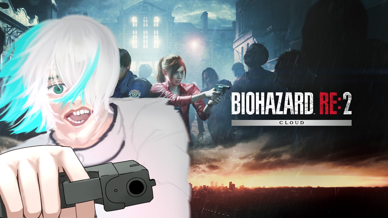 【#バイオハザードre2 】お散歩ぶらり旅！タヌキ町を散策しようの回！【#個人Vtuber】