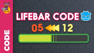 Lifebar Code and Animation in Godot (tutorial)
