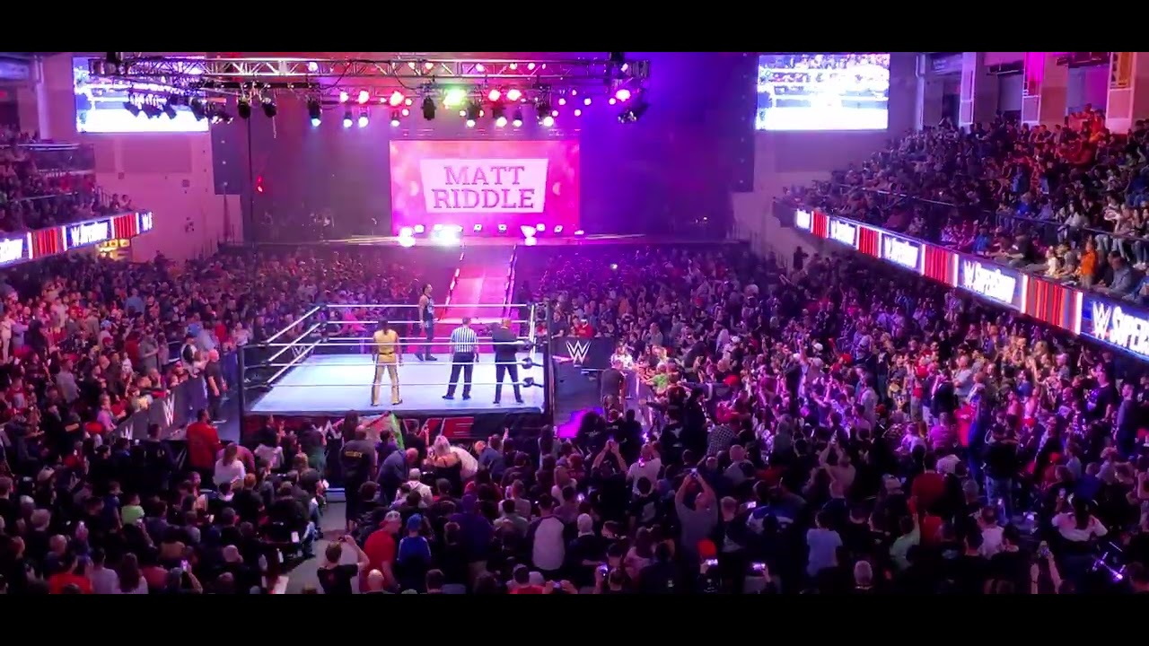 Matt Riddle Intro WWE Super Show Westchester County Center YouTube