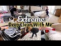 EXTREME CLEAN WITH ME 2021 // MOTIVATIONAL DEEP CLEANING // SPEED CLEAN // SAHM CLEANING MOTIVATION