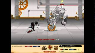 DragonFable Mega Junkyard Driller (Hard Mode)