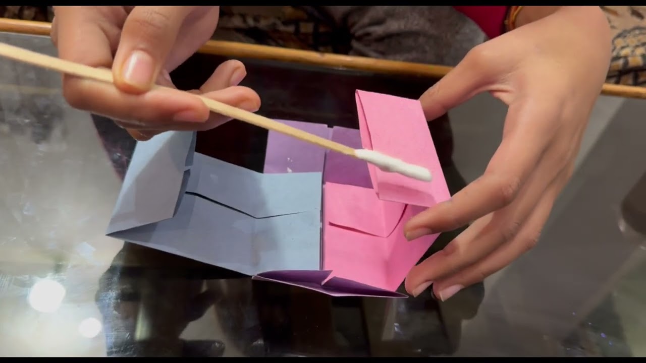 Paper Folding Cube | Easy Origami Craft Using 6 Squares