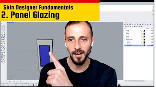 2- Integrating Glass in panels: SkinDesigner tutorial 🏙️ #glass  #facadeinnovation #grasshopper3d