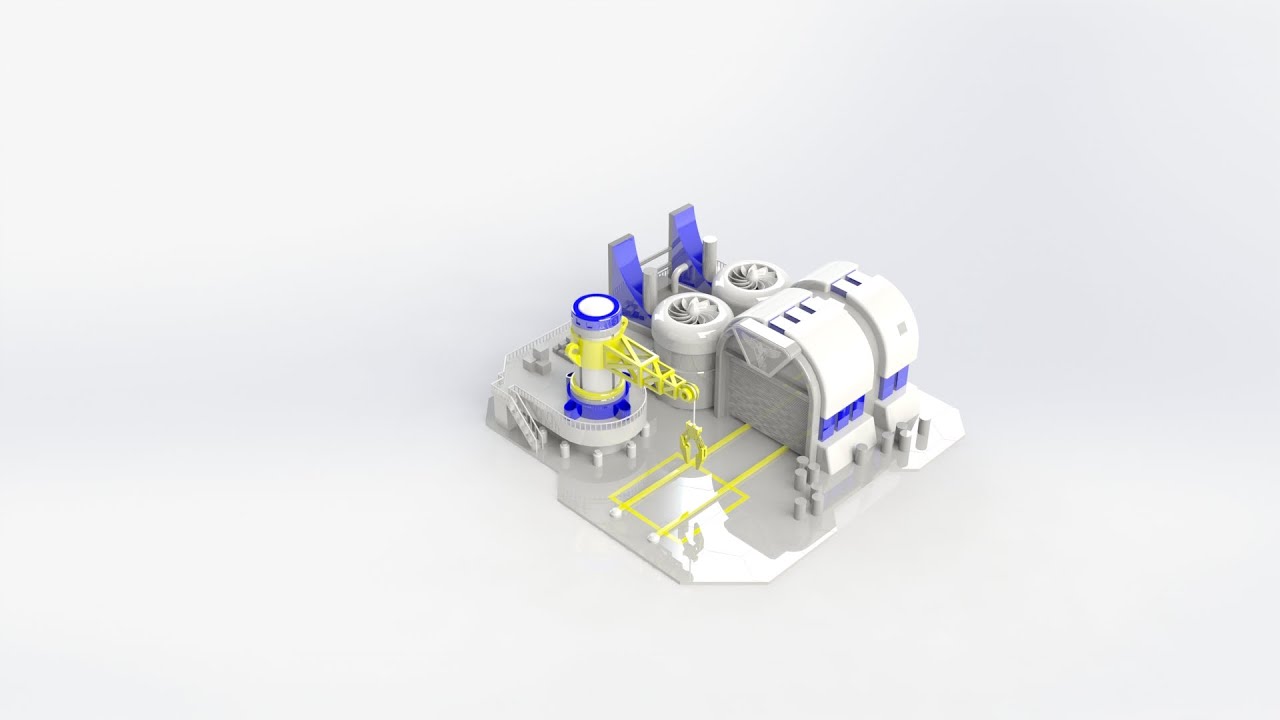 red alert 2 allied construction yard SolidWorks2020 modeling - YouTube
