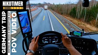 Drive through Germany Nikotimer pov video