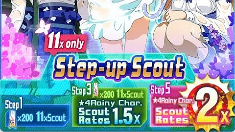 Sword Art Online Memory Defrag - Step Up Scout - Raindrop Concerto